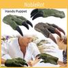 Realistic Dinosaur Hand Puppet Glove Toy For Boys Green/brown Interactive And Educational