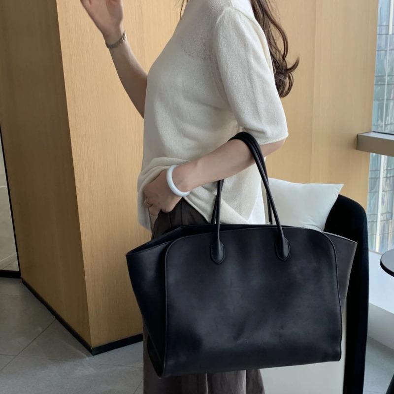 Kendou Same Marl * Large Capacity Tote Bag Commuter Bag Large Bag Underarm Long Handle Tote Bag Shoulder Bag