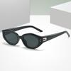 New DA Retro Cat Eye Sunglasses Women's Advanced Sense Sunscreen Men's UV Protection Sunglasses