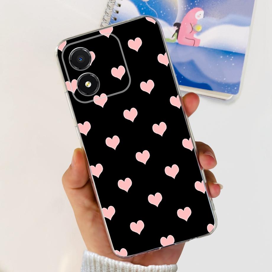 For Honor X5 Plus Case Fashion Colorful Girly Cover Case For HonorX5 Plus Soft Silicone Fundas Phone Case For Honor X5Plus Coque