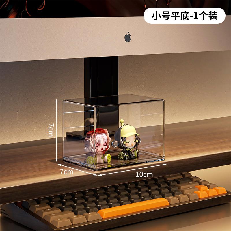 Mini Doll Display Box,Figures Showcase,Display Shelf Acrylic Display Case,Dustproof Showcase Display Boxes for Collectibles