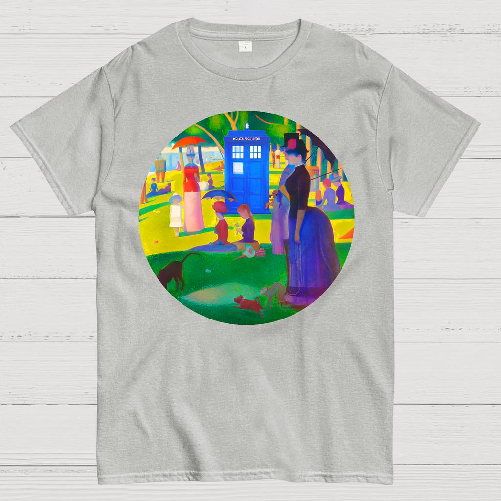 Tardis On La Grande Cotton Summer Casual Cool Loose T-Shirt