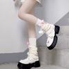 Leg Sleeves Sweet Warm Leg Socks Boot Cuffs Warm Knee High Socks For Fashion Accessories Daily Wear Outdoor Activities