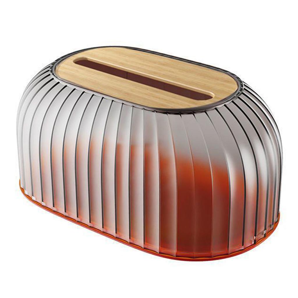 Nordic Style Tissue Storage Box Dispenser With Spring Lifting Napkin Paper Holder Large Capacity Napkin Storage Case Organizer