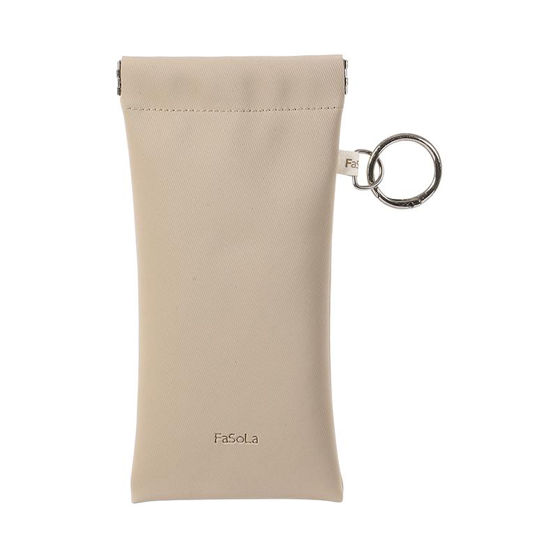 

Modern PU Leather Eyeglass Storage Hanging Bag-Auto-Closing Storage Pouch Unisex Sunglasses Eyewear Portable Eyeglass шампанського