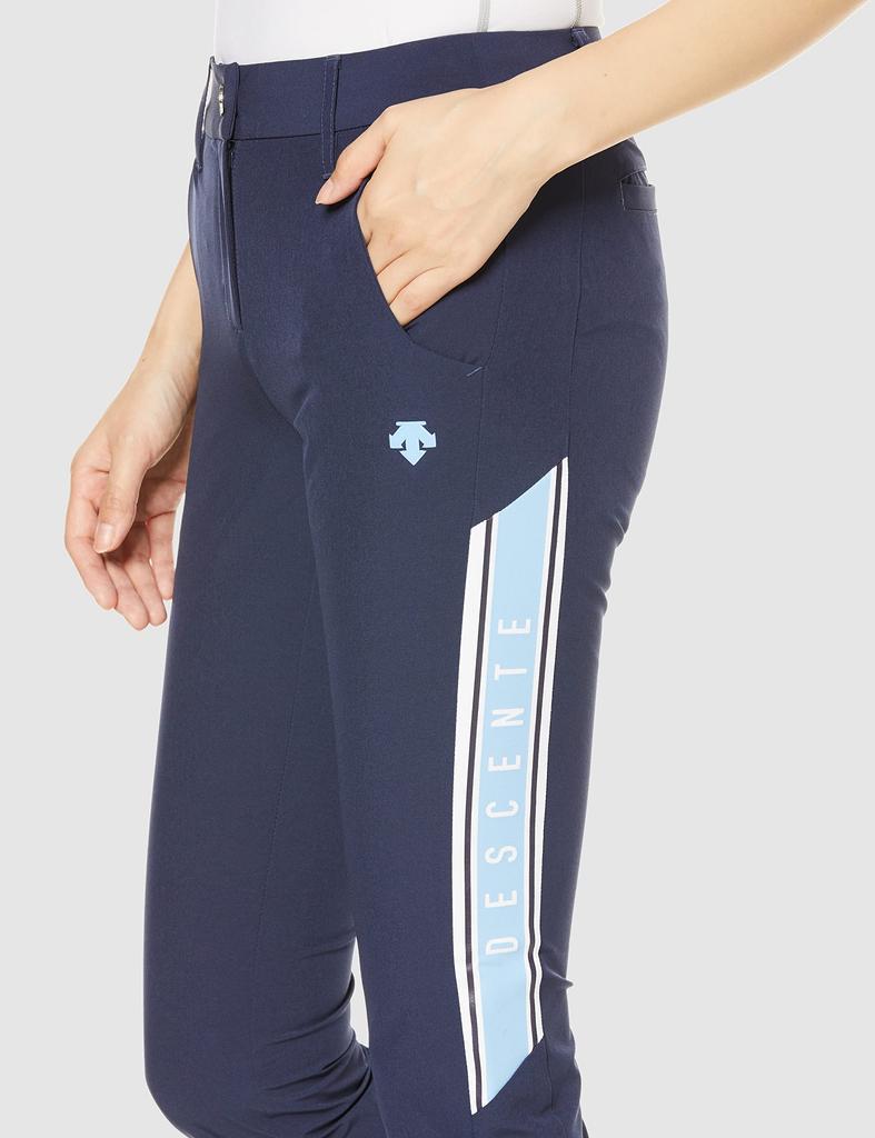 Golf Long Pants 4WAY Stretch Water Repellent UV Care DGWSJD01 NV00 Equivalent to Japanese Size S [DESCENTE GOLF] [21 Autumn/Winter Model] UPF50+