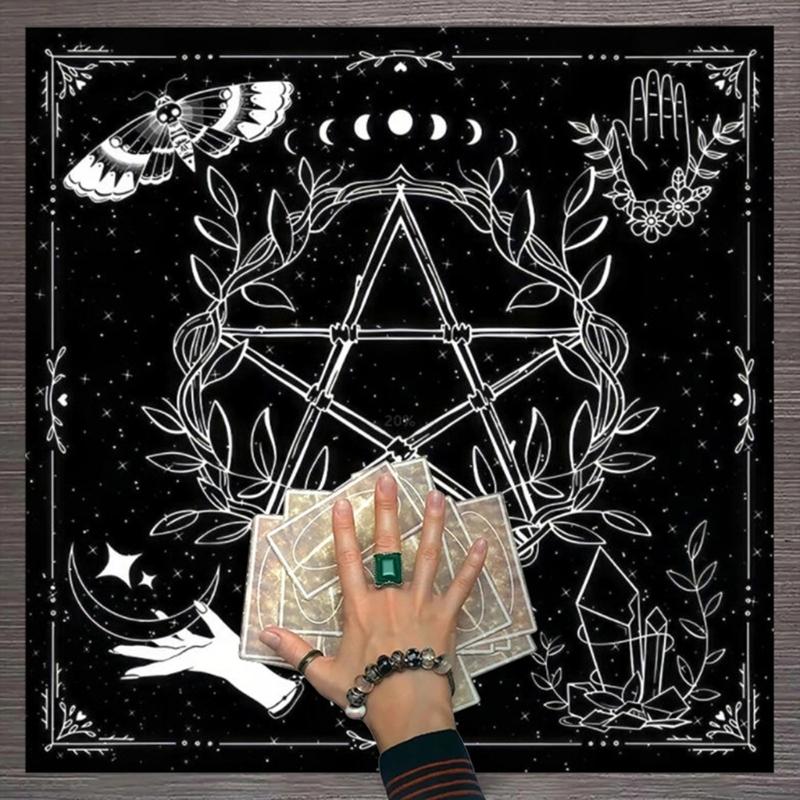 Metaphysical Game Mat Pendulum Divinations Altar Tablecloth Board Game Card Pad