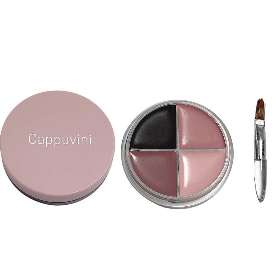 Cappuvini Mist Velvet Waterproof Eyeliner Cream - Non-Smudging, Brightening, Sweatproof, Natural Definition, Cross-border Color Makeup.