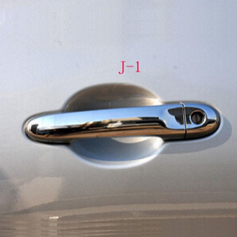for Nissan Juke 2010 2011 2012 2013 2014 2015 2016 ABS Chrome Door Handle Cover Door Handle Car  Accessories 4 Pcs