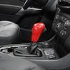3x Red Center Inner Gear Shift Knob Head Cover for Jeep Cherokee 19+ Accessories