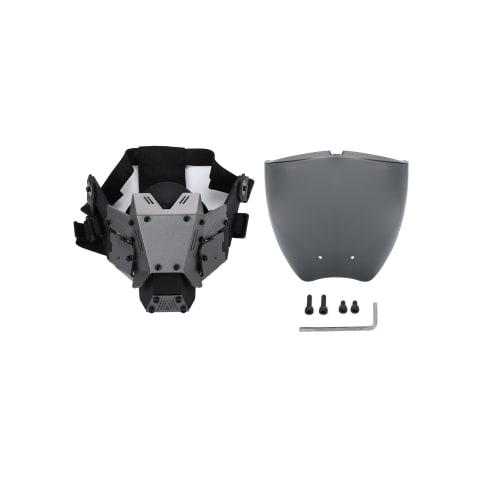 Gutenam Cyberpunk Cosplay Helmet Full Face Mask Costume Airsoft Halloween Costume Toy Unisex