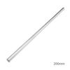 Albero Guide Lineari in Acciaio al Carbonio 10mm x 300mm Barra Tonda Liscia per Assemblaggio Strutture Meccaniche e Costruzione Dispositivi Fai-da-te