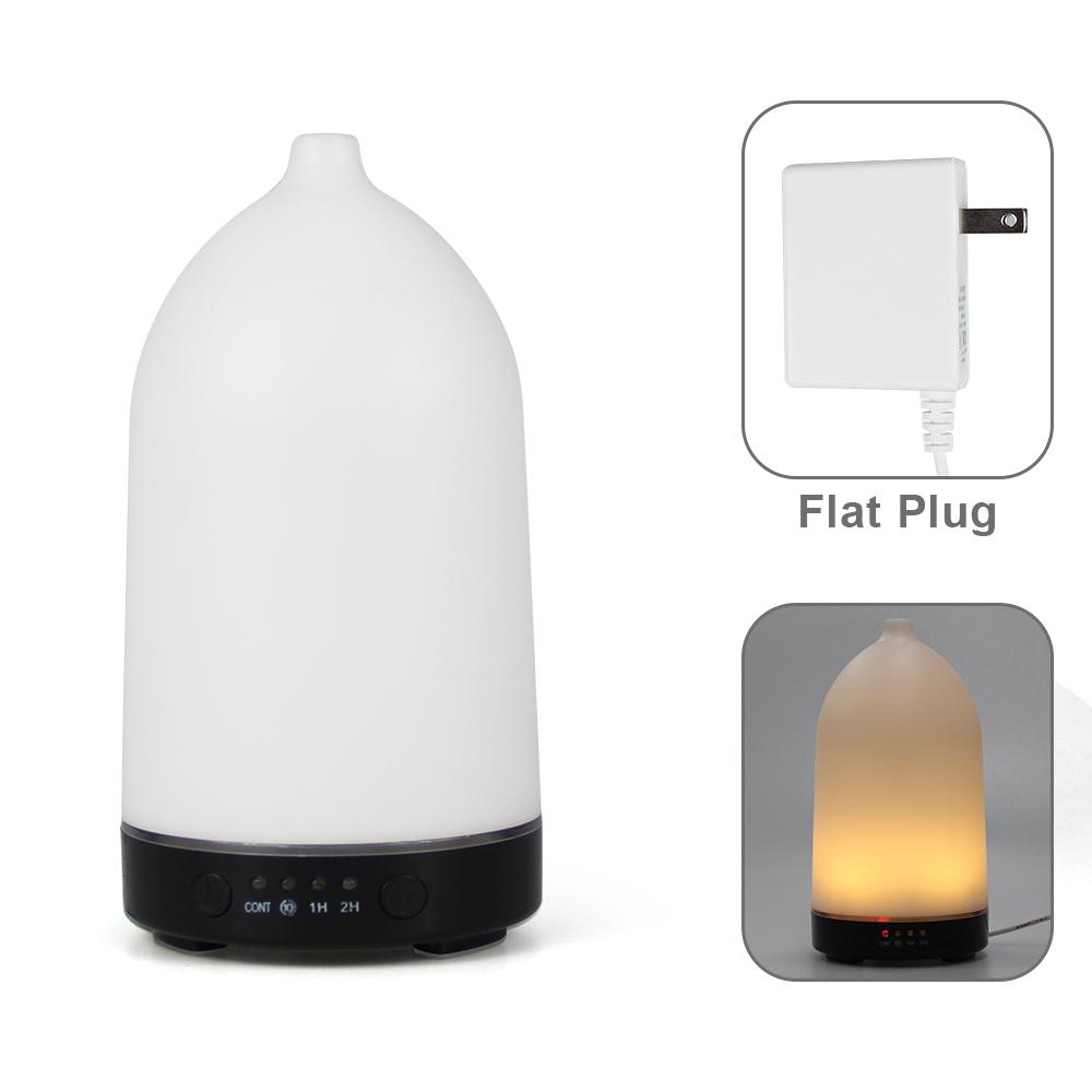 

100 мл Аромадиффузор Диффузор для ароматизации помещения Тихий Ультразвуковой Увлажнитель воздуха с холодным паром для автоматического отключения с теплым белым светом