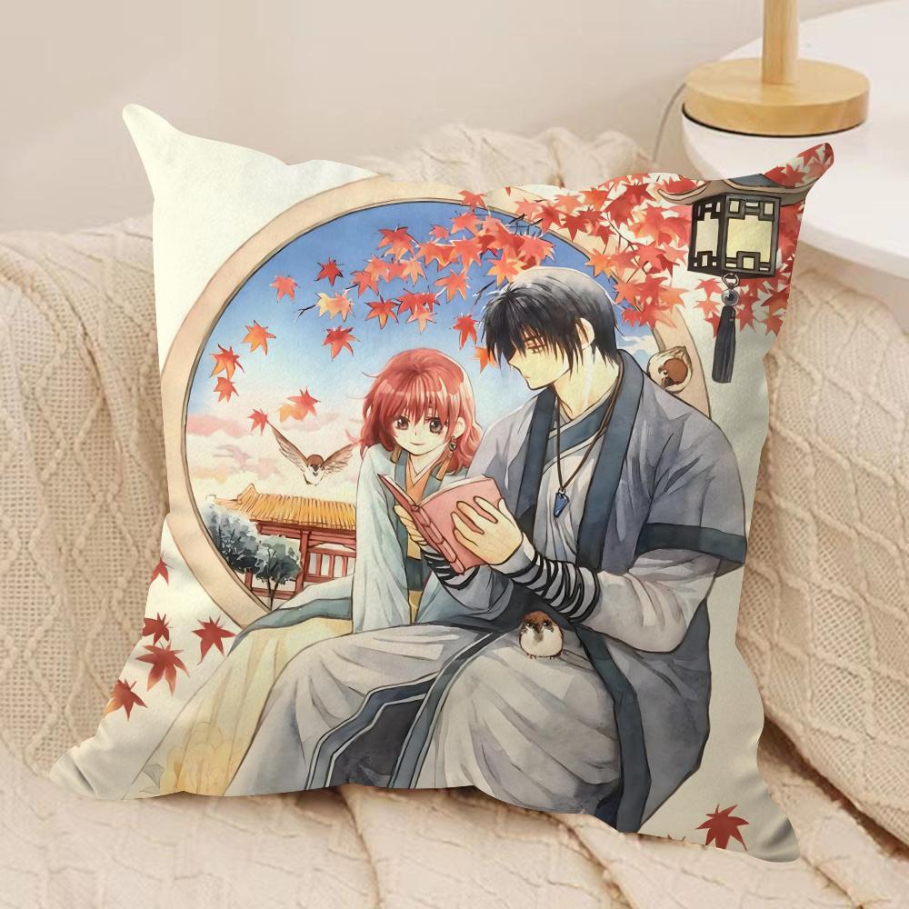 Y-Yona Of The Dawn Cushion Cover Soft Plush Double-Sided Decorative Pillow Cover Cozy Sofa Cushion Case Living Room Home Gift