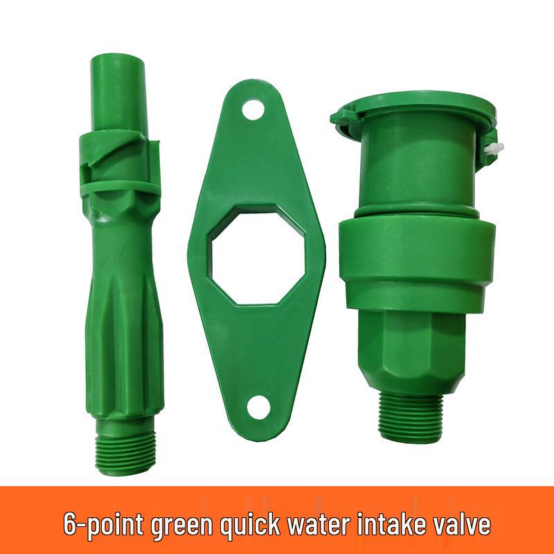 Green Garden Quick Water Outlet Valve and Collector for Lawn Irrigation