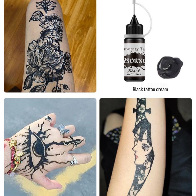 

Крем для тату из сока Ягуа: Паста и пигмент для татуировок хной