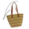 Strohtasche Damen Sommer Rattan Tasche Tragetasche Wind Schulter Strandtasche Nische Literarisch Neu