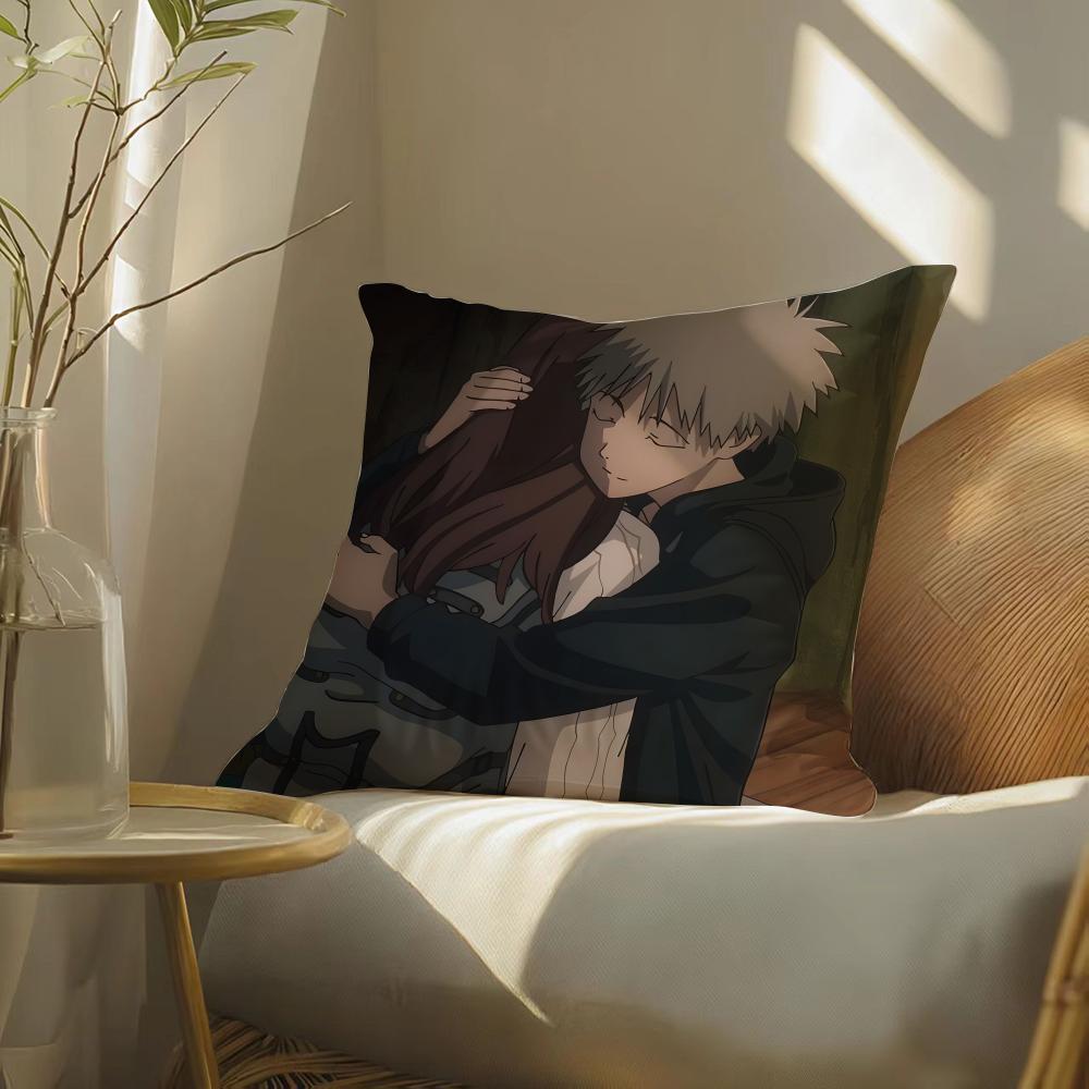 Heavenly Ddelusion anime Pillow Case DoubleSided Plush Sofa Cushion Covers Organic Breathable Invisible Zipper