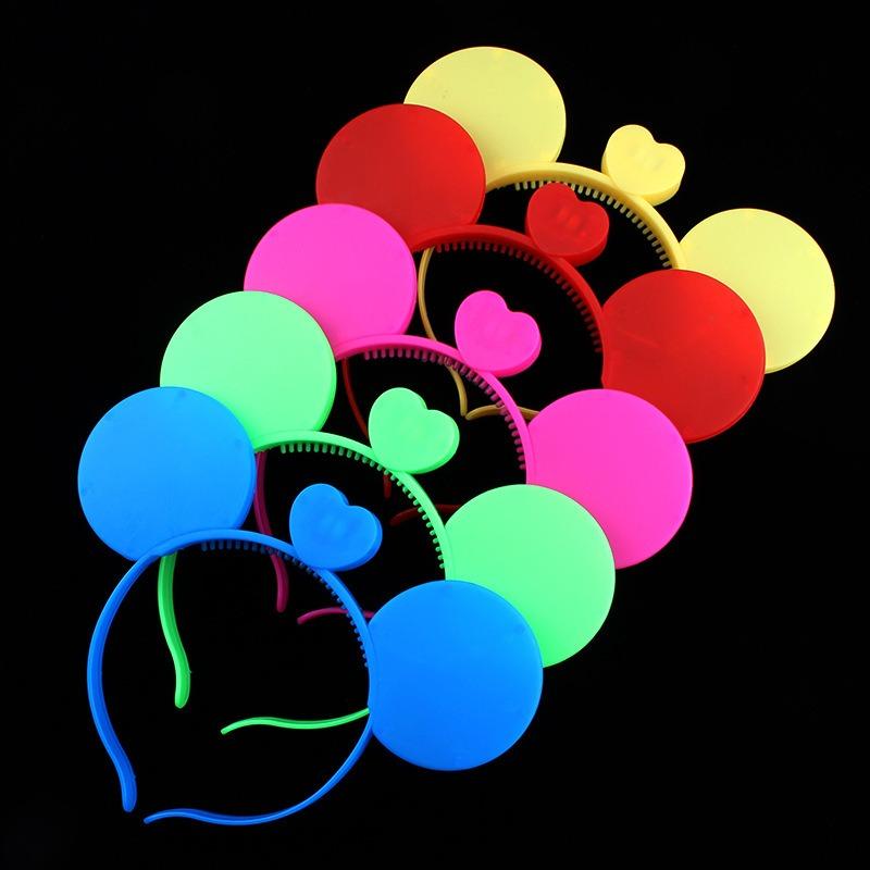 Leuchtende Hörner, Geweih, Krone, Bogen, Kopfschmuck, Haarnadel, Leuchtendes Stirnband, Glitzer, Leuchtendes Spielzeug.