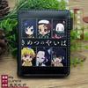Japan Cartoon Comics Demon Slayer Stylish Vertical Bag Card Holder Coin Purse 0027