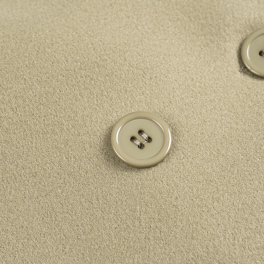 2024 Women’s Winter Wool Coat: European & American Style, Large Lapel, Single-Breasted, Waist-Defining