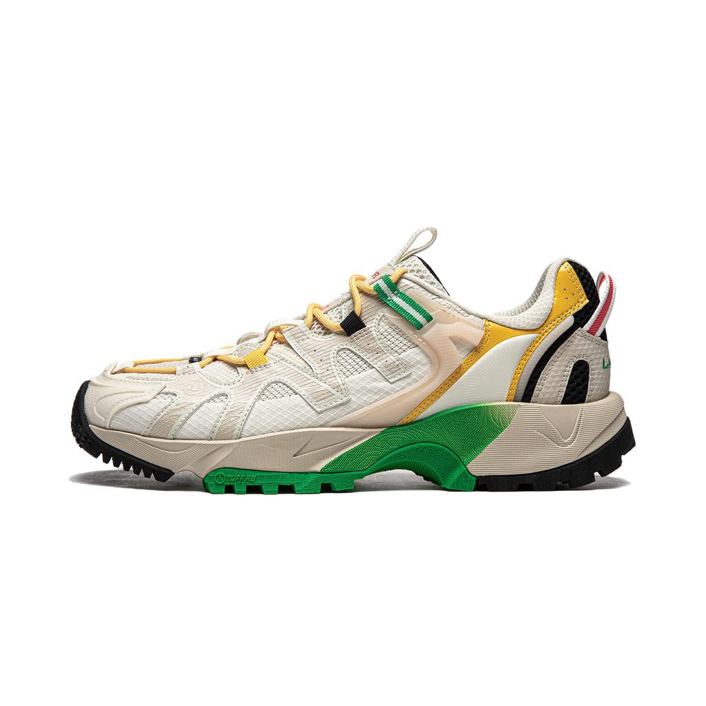 New LiNing CF Tracing Collection, Xingye Cushioning, Wear Resistant Low Top Casual Shoes Men's White Gray Black AGLU073-4