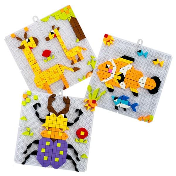 Brix Puzzle Deluxe Tiere, 1, Koreas bestes Kleinkindpuzzle