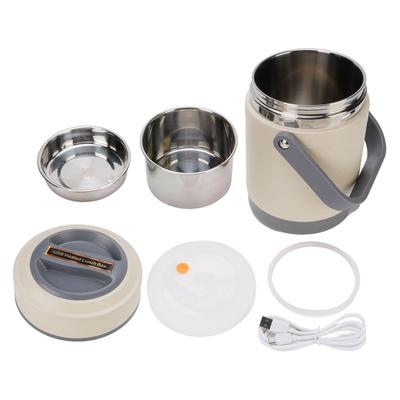 Thermal Cooker Pot Stainless Steel Mini Portable Constant Temperature Heat Preservation Lifting Pot