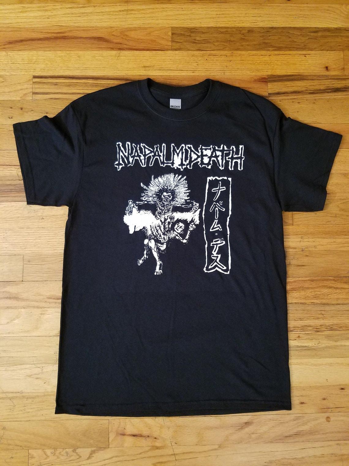 Napalm Death Shirt napalm death, grindcore, sob napalm death, punk, Unisex Tee S