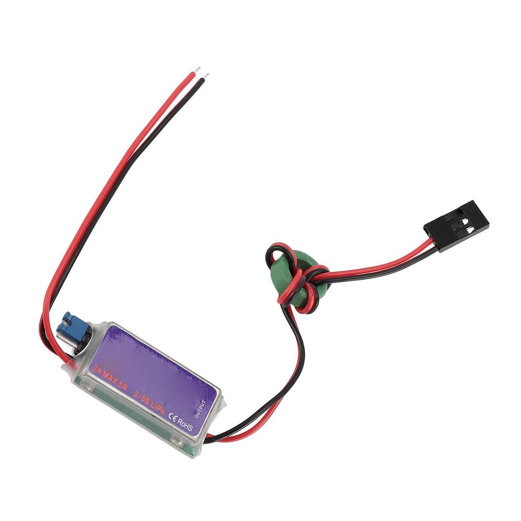 UBEC Voltage Regulator Module 5.526V Input Anti Interference BEC Switching Board for RC Airplane