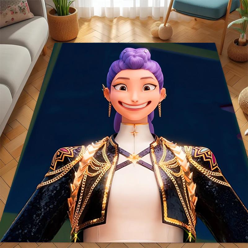 K-Pop Demonenjagers: Netflix Animatie vloermatten Deurmat Badkamermat Kantoorstoelkussen Mode