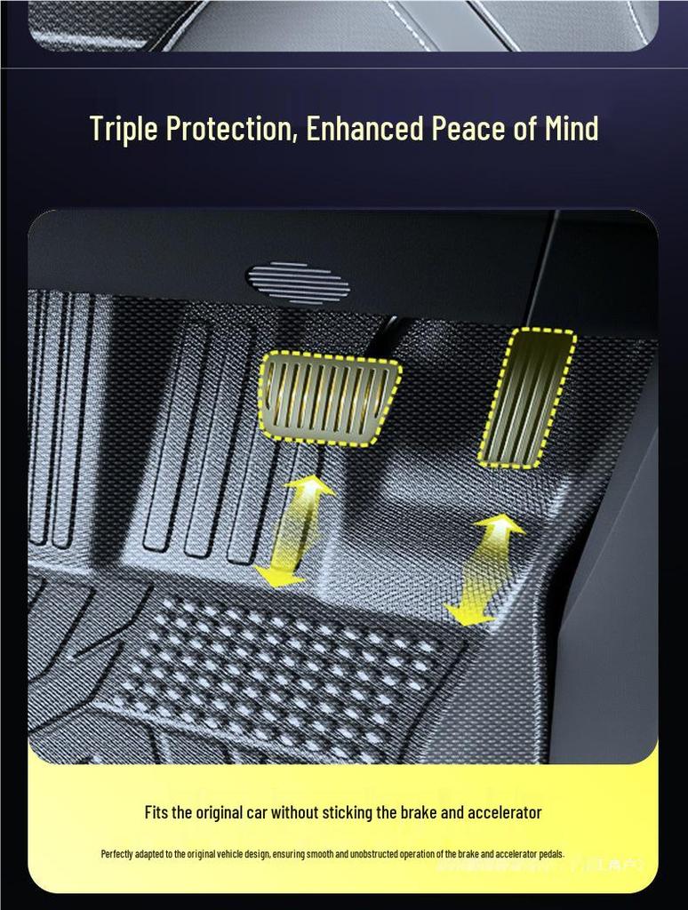 2025 Geely Xingrui TPE Floor Mats: Full Coverage Interior Decoration