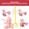 Doctor Set For Kids Pretend Play Girls Role-playing Games Hospital Accessorie Medical Kit Nurse Tools Bag Toys For Children Gift