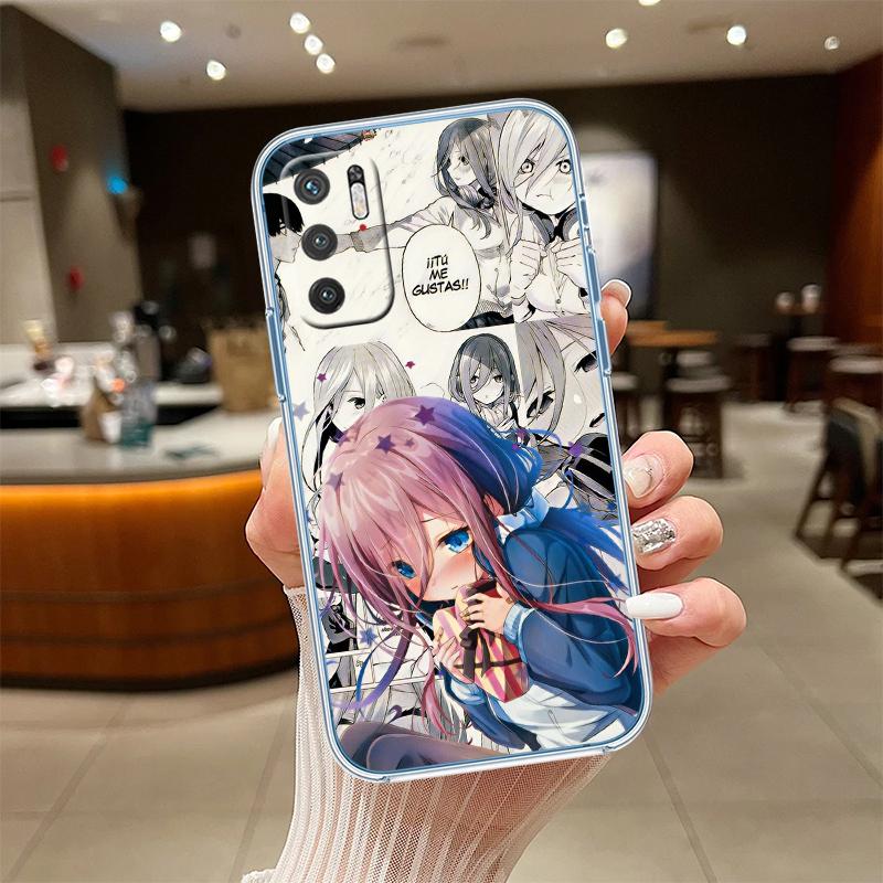 RE47 Nino Miku Itsuki Nakano Transparent Phone Case for Motorola Moto G7 G8 G9 G84 G85 G73 G24 G15 Z2 Play Power Plus