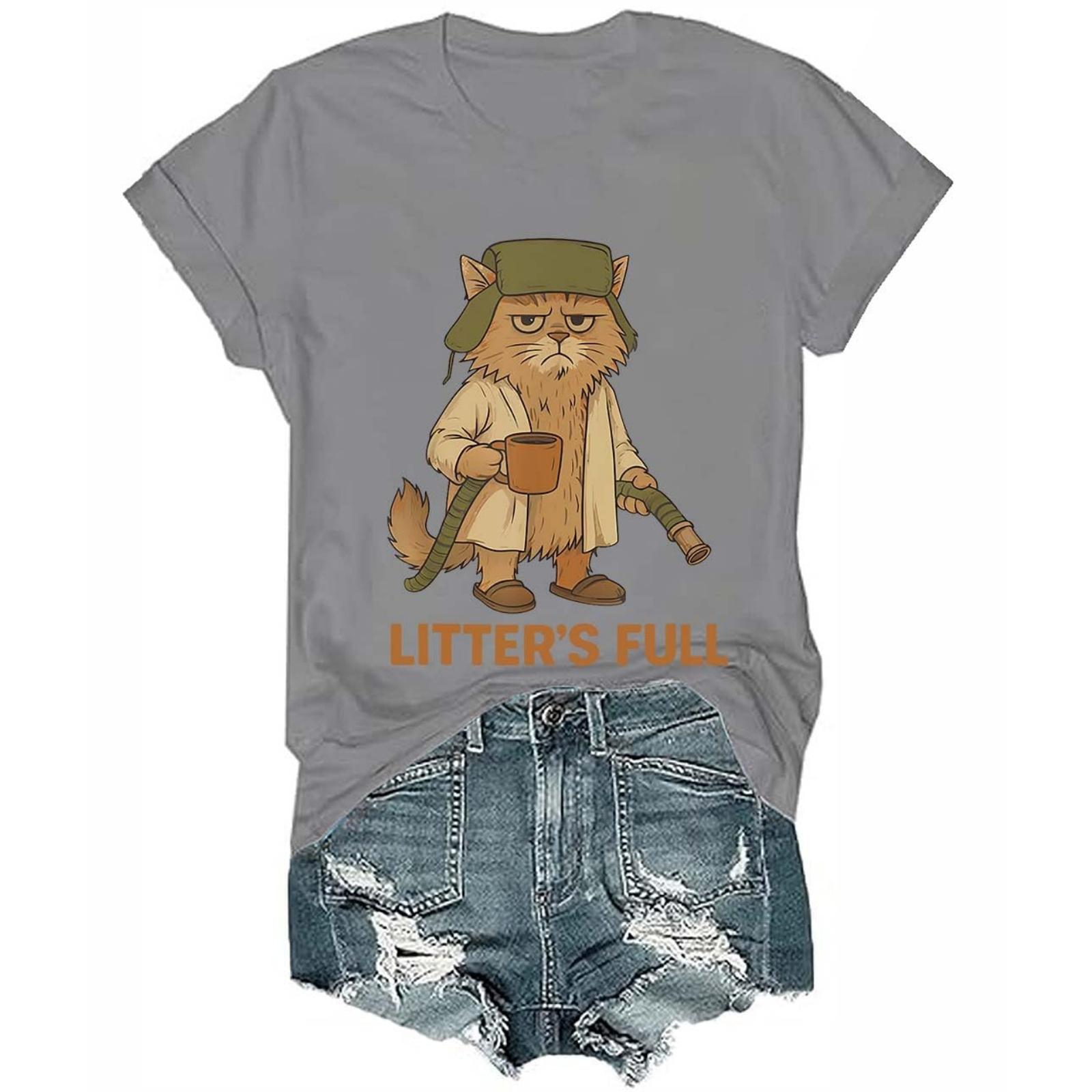 

Женская и мужская унисекс модная футболка с принтом, круглым вырезом и коротким рукавом, пуловер L