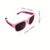 Kids' Foldable Glasses Colorful Candy Shades Perfect for Summer