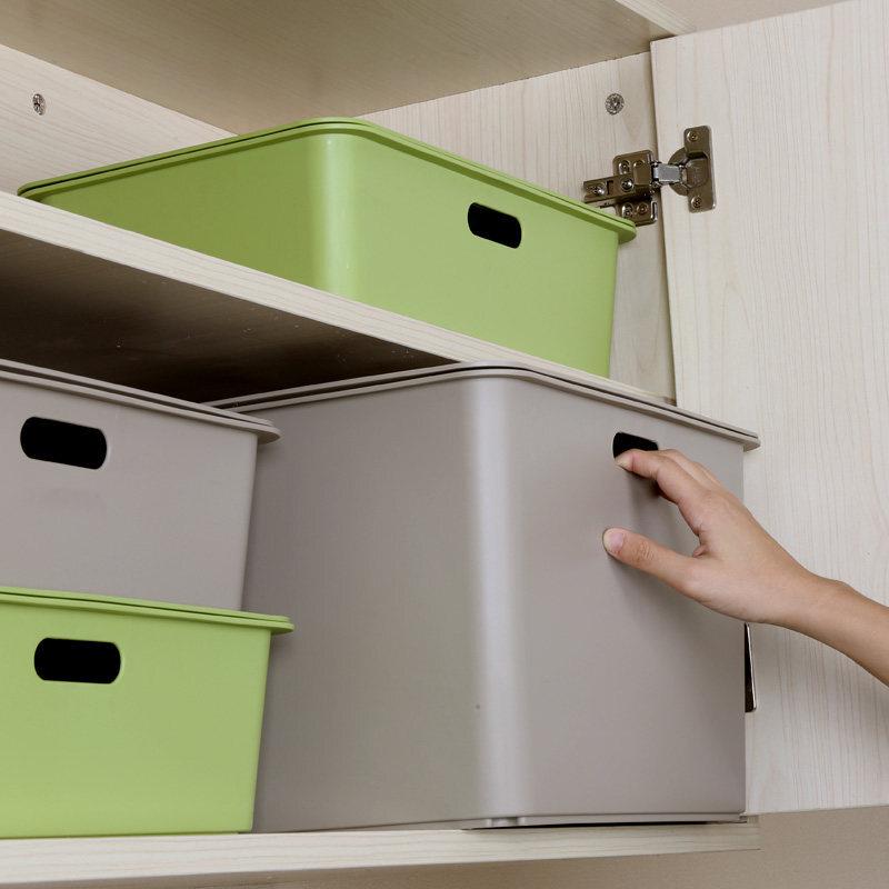 CHAHUA Desktop File Storage Box with Lid