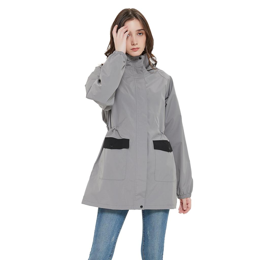 Horská parka Pláštěnka Oblečení do deště Golf Oblečení do deště Voděodolná Větrovka Lehké pončo Dojíždění do školy nebo na rybaření [Aoki Outdoor] Dámské