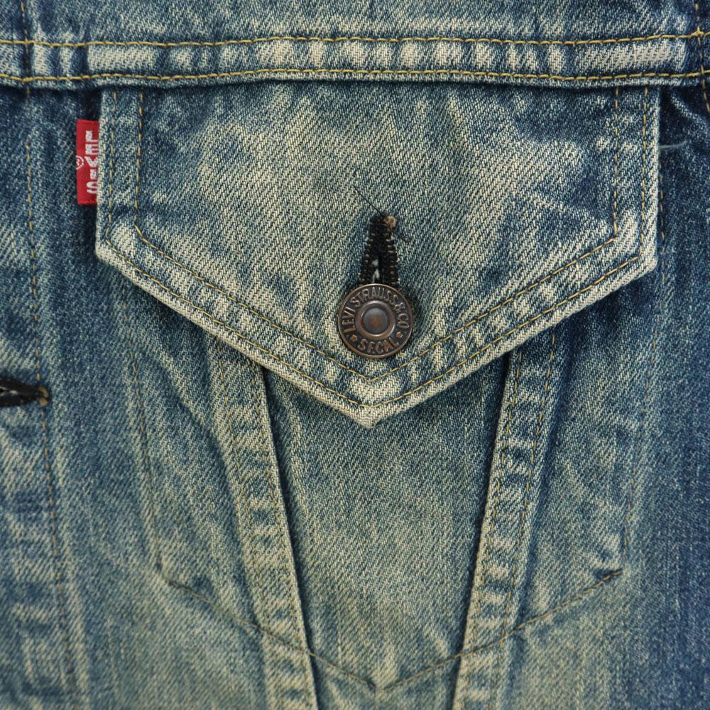 Levi's 90s Made in Japan Big E Replica 71557 Denim Jacket 38 jeans Men's Used