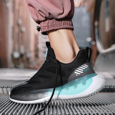 Baskets chaussures pour hommes nouvel été pop-corn maille respirante chaussures de course jeunes et jeunes chaussures décontractées polyvalentes tendance
