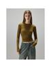2025 Spring/Autumn Slim-fit Long-sleeve Elastic Base Layer T-shirt