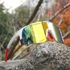 Outdoor Cycling Glasses with A Mixed Color Frame and Lenses Suitable for Mountain Biking