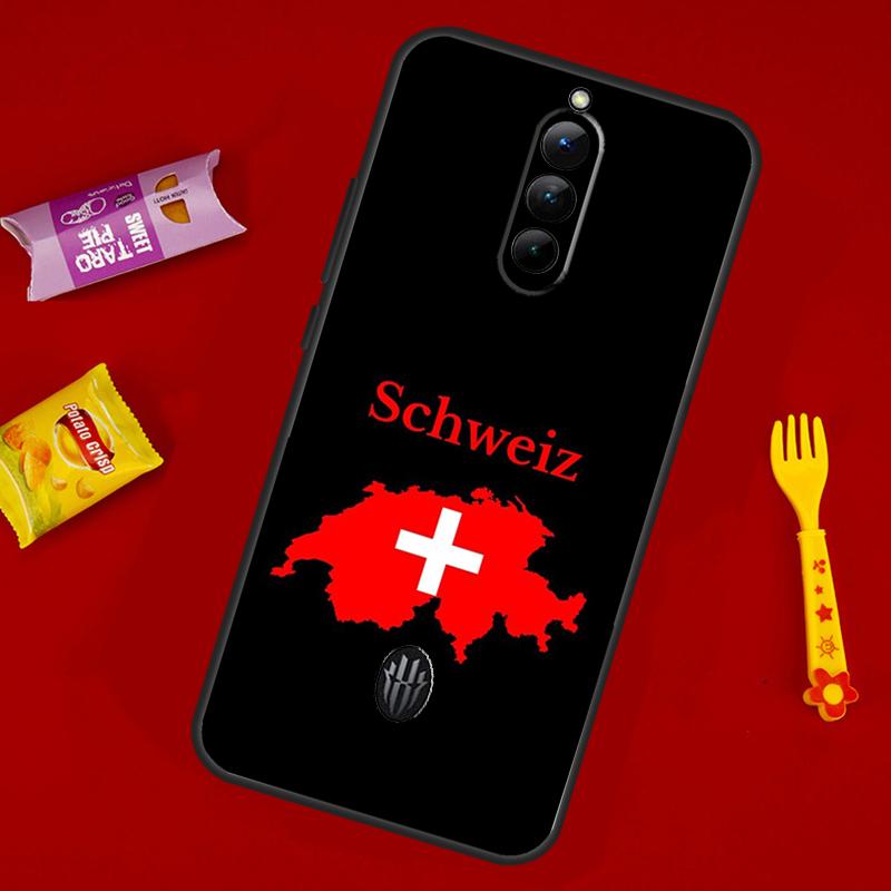 Switzerland Swiss Flag Phone Case For ZTE Nubia Red Magic 10 9 8 8S 9S 10S 11 Pro Plus 6 7 6S 7S Pro 10 Air Cover