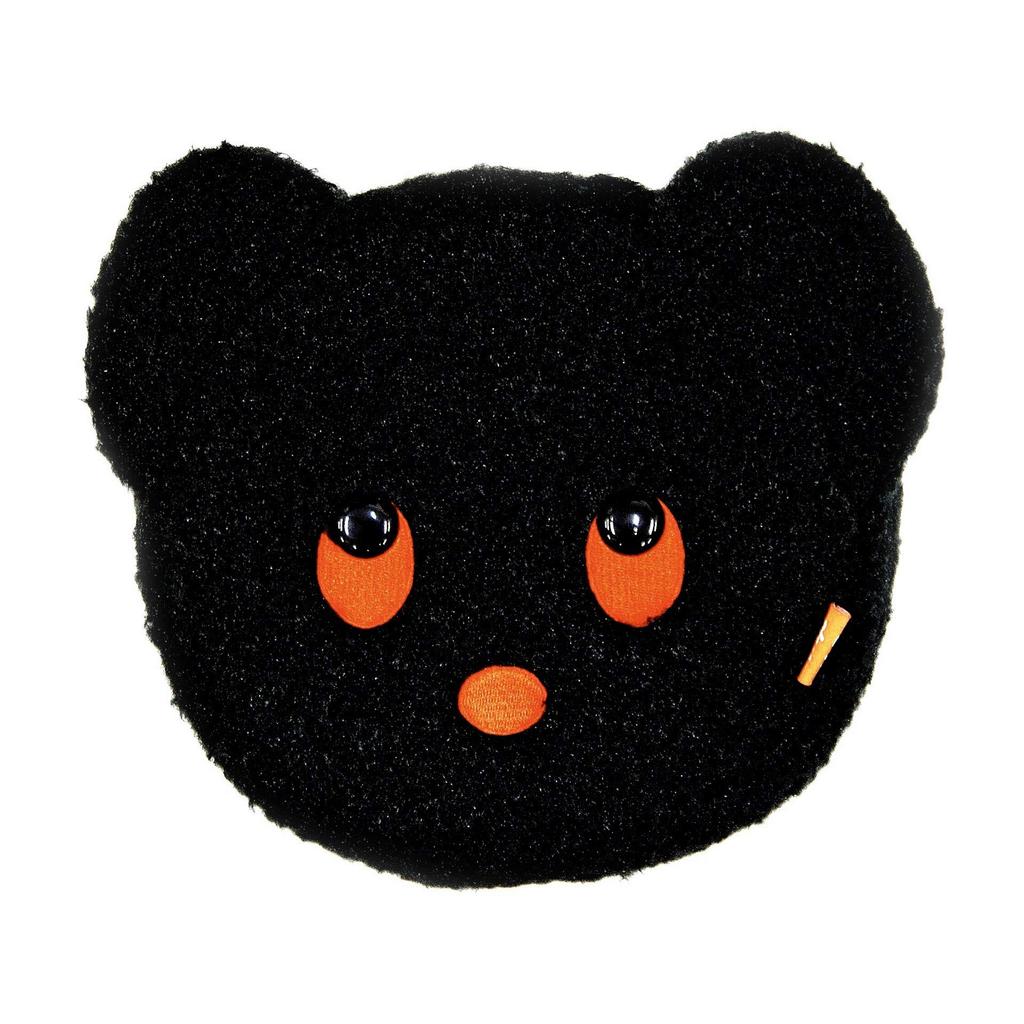 Dick Bruna Black Bear Face inches Plush 600190 Pouch, approx. 7.5 (18 cm) Toy,