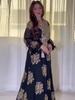 Middle Eastern Embroidered Muslim Women's Dress