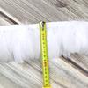 1 m Gåsfjäder Färgad DIY Sömnad Hantverkstillbehör Dekorativt Band Plumas Naturlig 8-12 cm för Bröllopsklänning/Skjortdekoration