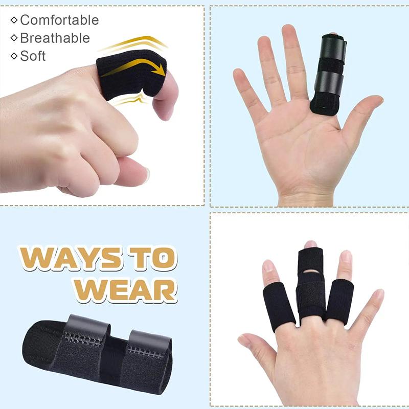 Adjustable Straighten Sprain Dislocation Release Pain Relief Corrector Support Healthy Care Trigger Finger Splint Fixing Brace