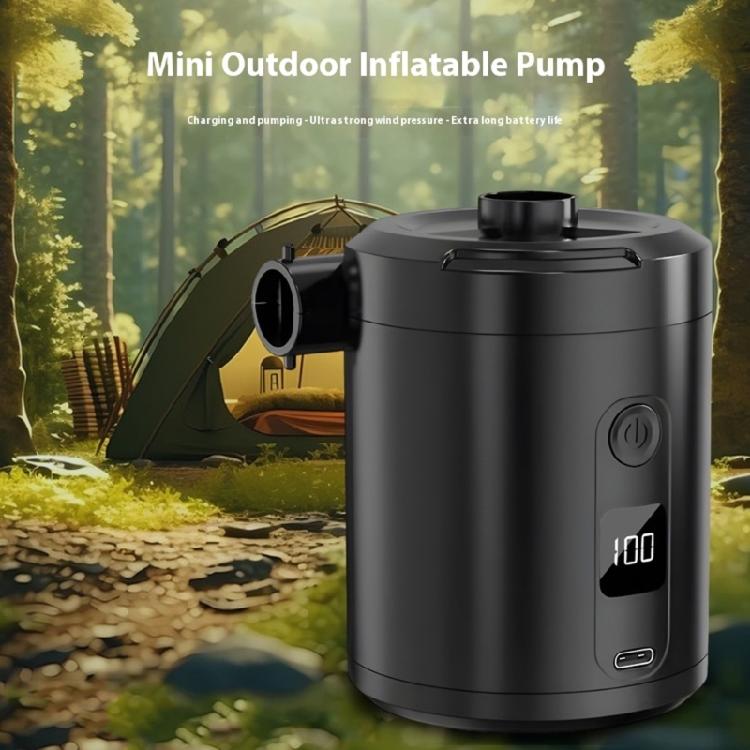 Light Weight Electrics Air Pumps Set Digital Display Inflator Electrics Air Pumps for Camping and Emergencies Use