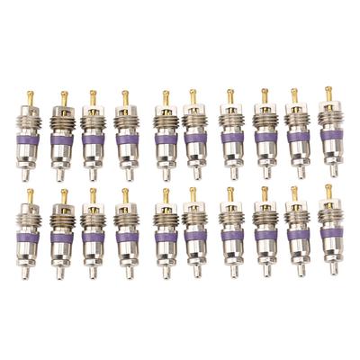20 Pièces Noyau de Valve de Climatisation de Voiture Automobile Noyau de Tige de Valve de Climatiseur Remplacement pour Benz