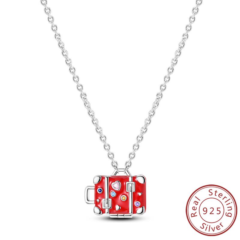 Necklace Copper Butterfly Love Heart Bear Classic Simple Adjustable Necklace For Women Girl Fashion Jewelry Gifts